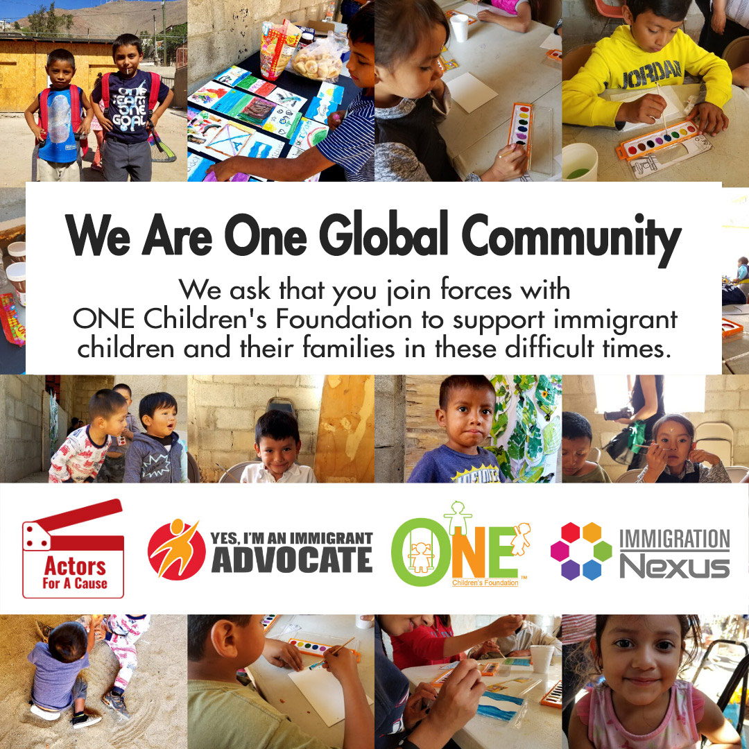 We are one global community banner